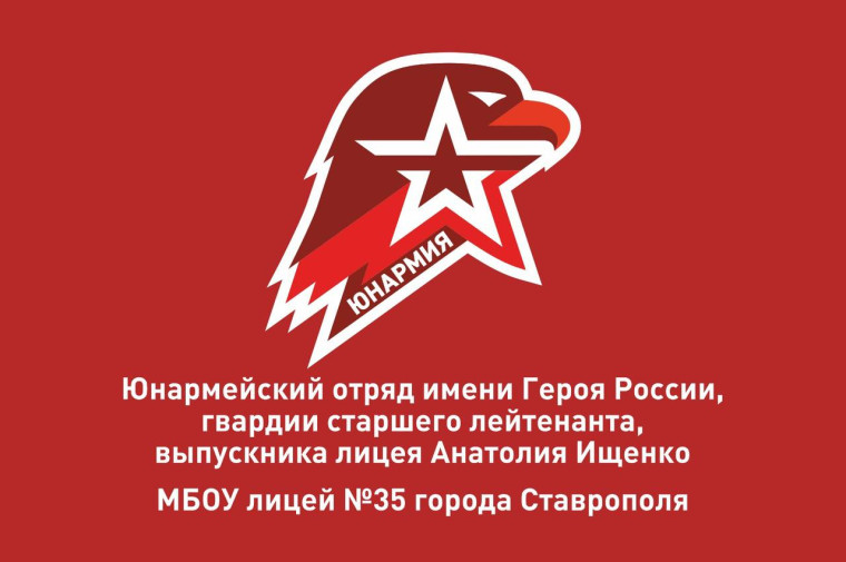 Почетное имя юнармейского отряда лицея.